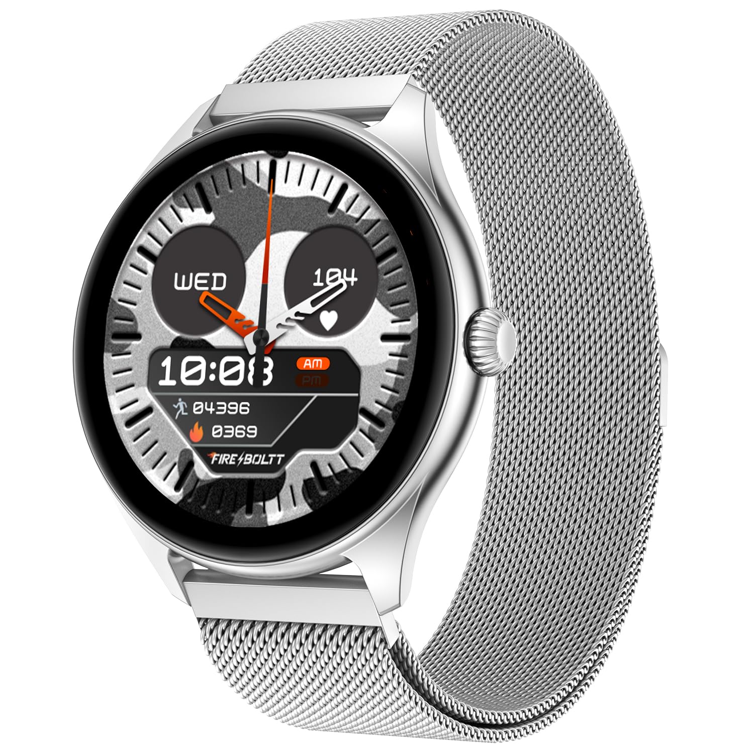 Fire-Boltt Ace Luxury Phoenix AMOLED Stainless Steel Smart Watch