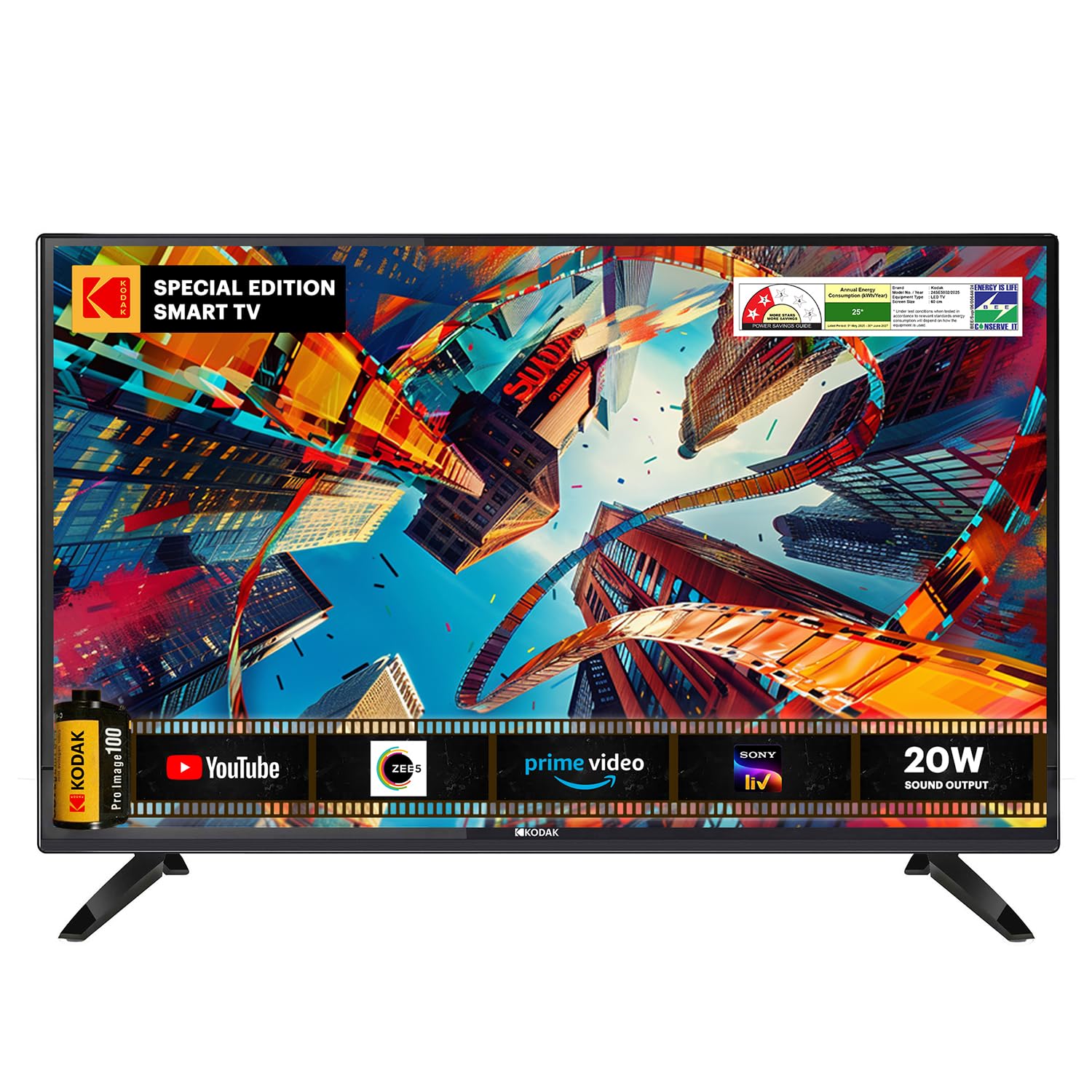 Kodak 60 cm (24 inch) Special Edition Series HD Ready Smart LED TV Model 24SE5002
