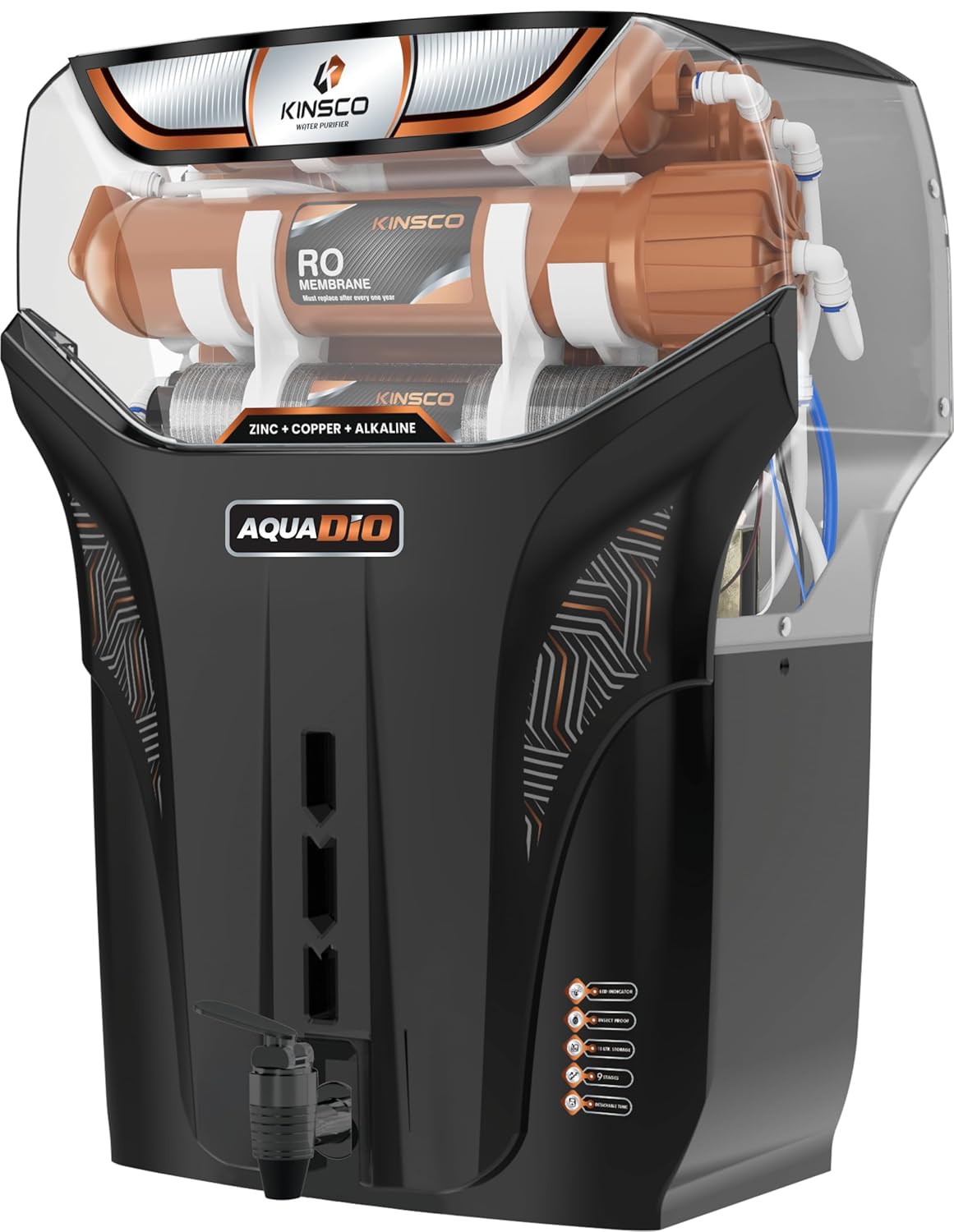 Kinsco Aqua Dio ISI Mark 15 L RO