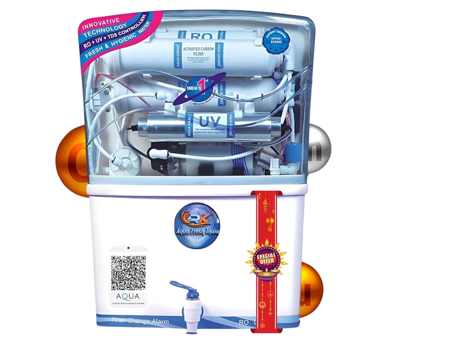 RK Aqua Fresh India RO Domestic Water Purifier