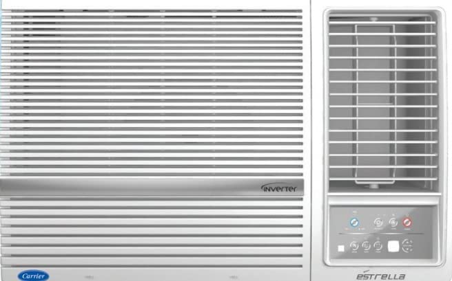 Carrier 1.5 Ton 5 Star inverter Window AC