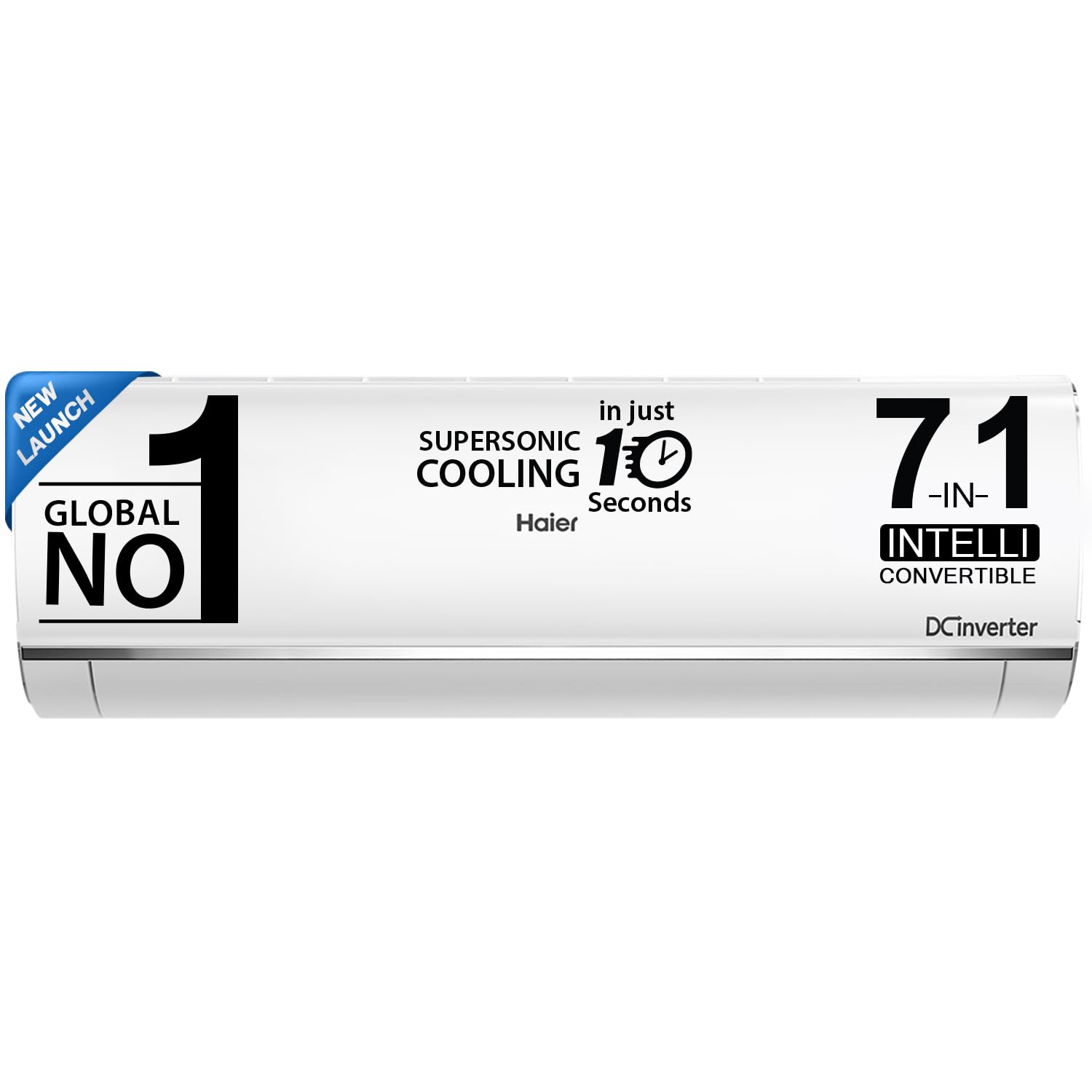 Haier 1 Ton 3 Star Triple Inverter Split AC HSU13K-PYS3BN-INV